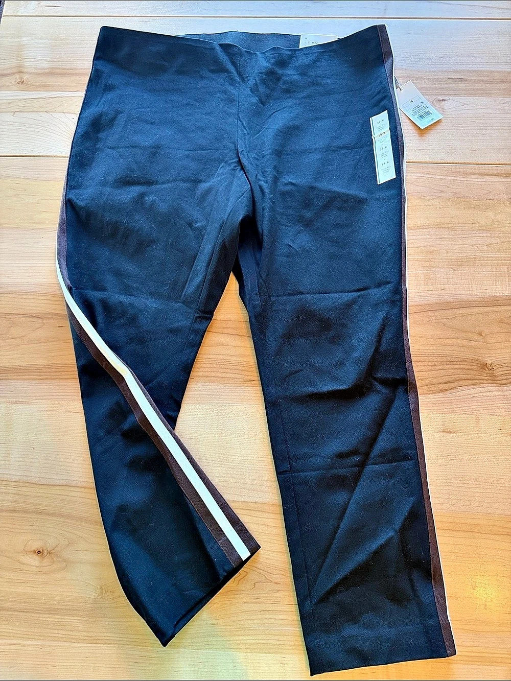 A New Day High-Rise Skinny Ankle Pants Color Block Pants